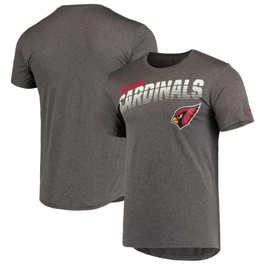 Arizona Cardinals Nike Sideline Line of Scrimmage Legend Performance T-Shirt Heathered Gray,We sell and wholesale Arizona Cardinals Nike Sideline Line of Scrimmage Legend Performance T-Shirt Heathered Gray on line form chian!